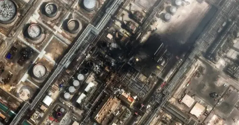 তেল শোধনাগারে ড্রোন হামলা